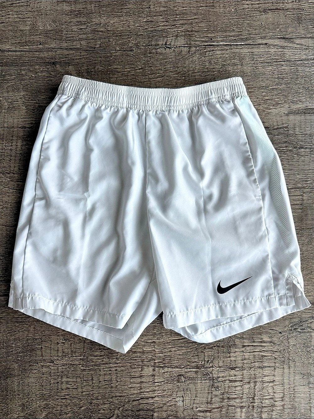 Nike Dri-FIT athletic shorts Athletic Shorts in White Small